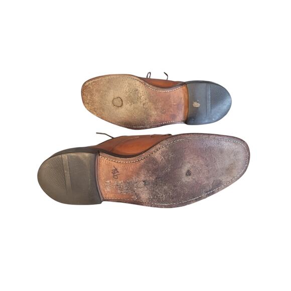 Allen Edmonds Men's Hillcrest Lace Up Leather Bicycle Toe Oxford Shoes Size 11.5 - Picture 8 of 8